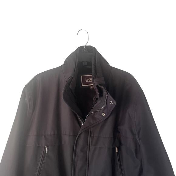 Michael Kors Men's Size Medium Black 2 In 1 Interchangeable Winter Jacket Coat - Picture 2 of 11